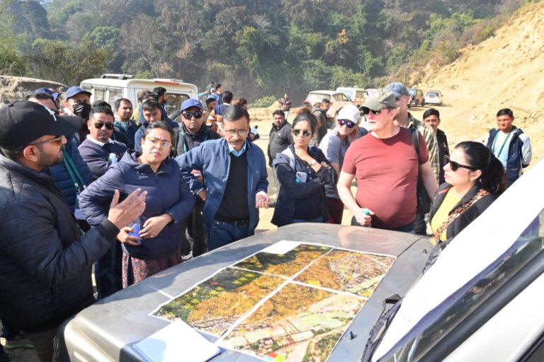 हरिद्वार स्थित मानसा देवी की पहाड़ियों के भूस्खलन प्रभावित क्षेत्र का किया अध्ययन