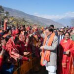 मुख्यमंत्री बीरों देवल रुद्रप्रयाग में आयोजित मां चंडिका महावन्याथ देवरा यात्रा में हुए शामिल