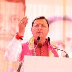 काशीपुर रंगोत्सव होली मिलन समारोह में शामिल हुए मुख्यमंत्री पुष्कर सिंह धामी