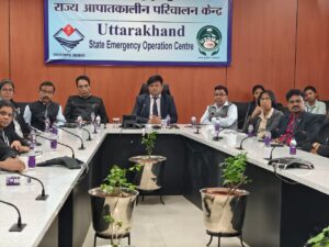 यूएसडीएमए की कार्यप्रणाली से रूबरू हुए श्रीलंका के अधिकारी