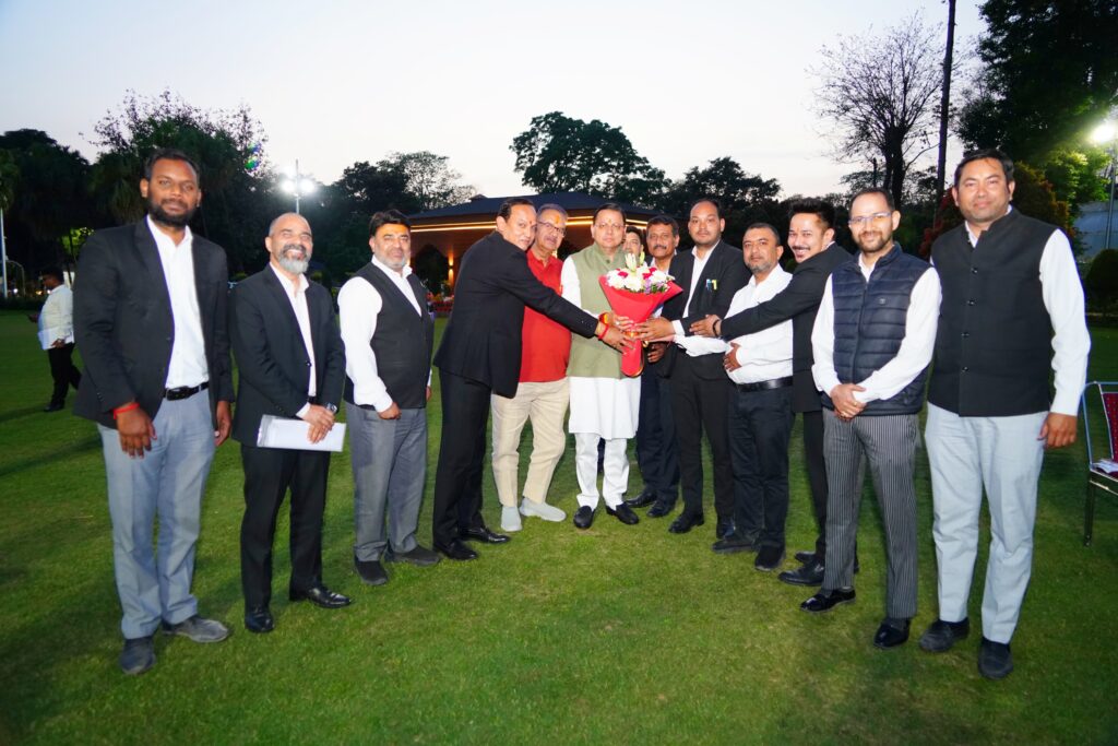 Delegation of the Bar Association Dehradun paid a courtesy visit to the Chief Minister Pushkar Singh dhami