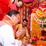 मुख्यमंत्री पुष्कर सिंह धामी ने काशीपुर में मां बाल सुंदरी मंदिर में की पूजा-अर्चना