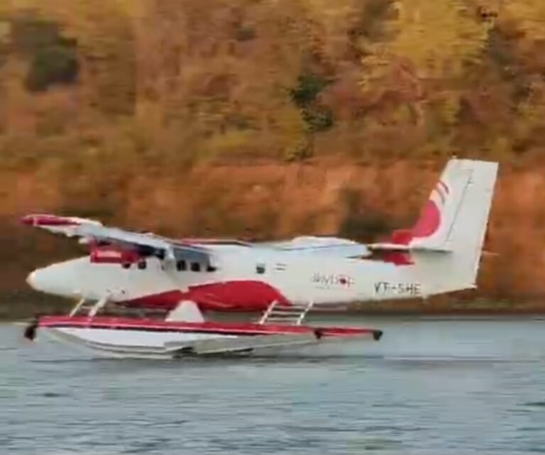 ऋषिकेश में सी-प्लेन की सफल ट्रायल लैंडिंग, पर्यटन और कनेक्टिविटी के नए युग की शुरुआत