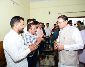 नैनीताल के भ्रमण पर पहुंचे मुख्यमंत्री पुष्कर सिंह धामी