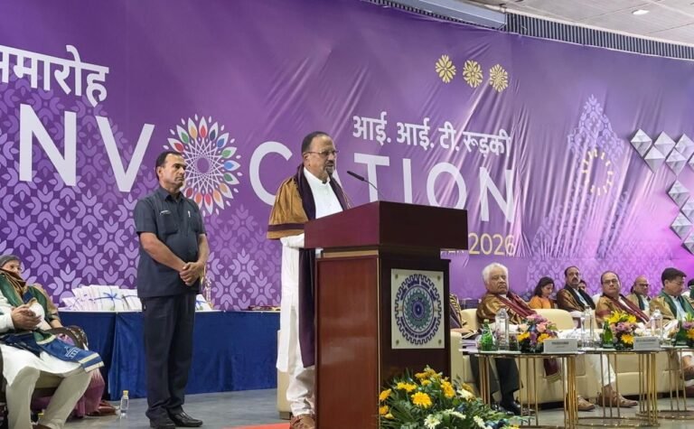 आईआईटी रुड़की दीक्षांत समारोह 2026 में स्नातक उत्कृष्टता, नवाचार और राष्ट्र निर्माण का उत्सव