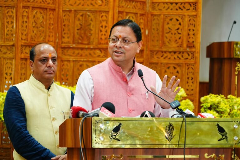 संवैधानिक संस्थाओं पर भ्रम फैलाने के बजाय तथ्यों पर बात करे कांग्रेस- मुख्यमंत्री धामी